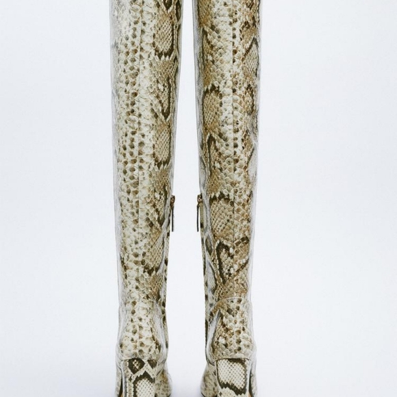 Zara over the knee bootssize 36,size 6 - Picture 4 of 5